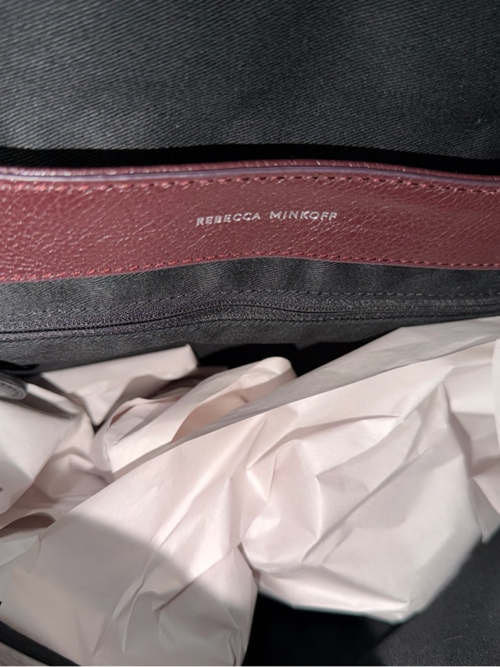 Rebecca Minkoff Maxi Edie Quilted Leather Shoulder Bag In Concord - Picture 4 of 6